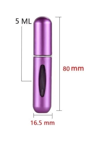 Bfs Parfüm Şişesinden Dolabilir Yedek Cep Parfüm Şişesi Aparatı