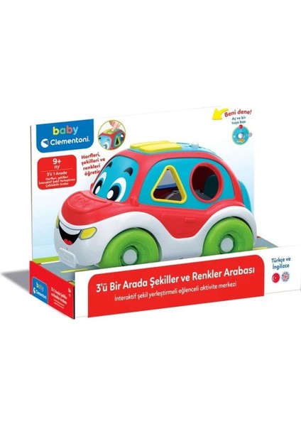Bfs 64600 Baby Clementoni - Bultak Araba +9 Ay