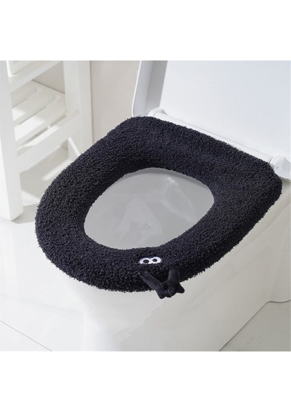 Peluş Banyo Paspası Kalınlaştırılmış Ev Tuvalet Minderi Yıkanabilir Tuvalet Oturağı Pedi, Köpek + Tavşan (Yurt Dışından) modelleri