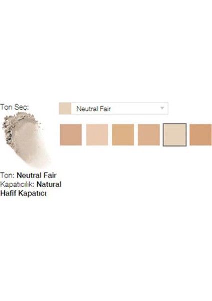 Minerallerle Zenginleştirilmiş Pudra - Almost Powder Makeup SPF 15 - 02 Neutral Fair 10g fırsatları