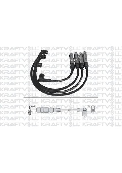 05070218 Bujı Kablosu Octavıa 1.6 8V 97> Aeh Akl (Sılıkon Kablo)