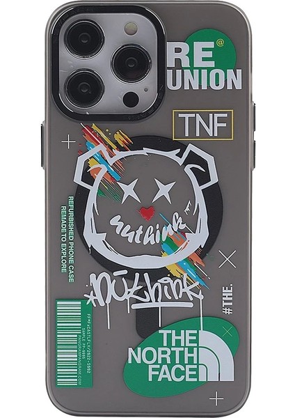 iPhone 13 Pro Kılıf Apollo Magneticsafe Desenli Kapak - Apollo Siyah - 2 - CPT108447-1676