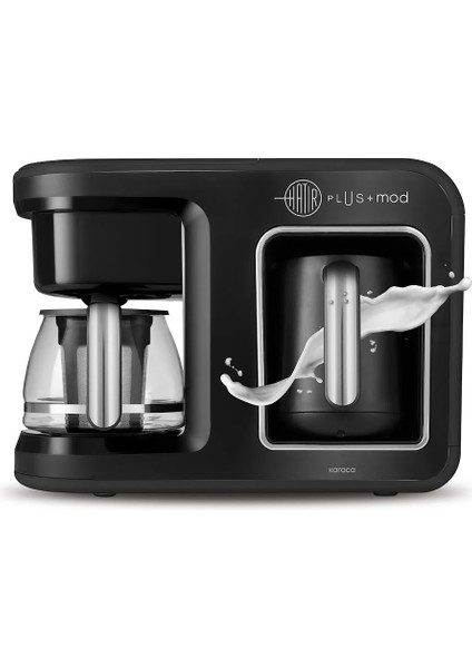 Hatır Plus Mod 5 In 1 Essential Kahve Makinesi Black Chrome fiyatları