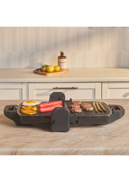 Future Essential Tost Makinesi Matte Black 1800 W 4 Dilim Kapasiteli