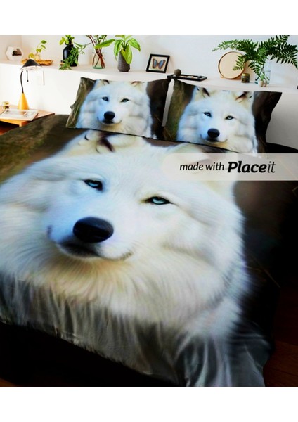 Özel Tasarım Marka Tek Kişilik Nevresim Takımı Ranforce Satenli 4 Parça