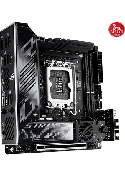 ROG STRIX Z890-I GAMING WIFI DDR5 2XM2 USB3.2 RGB LAN MINI ITX modelleri