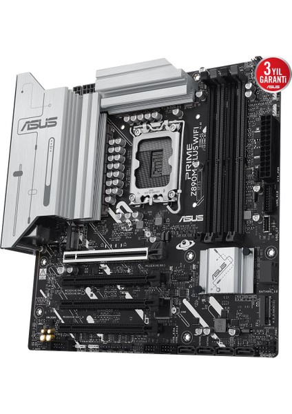 PRIME Z890M-PLUS WIFI DDR5 3XM2 USB3.2 RGB LAN mATX fırsatları
