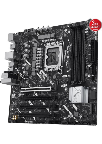 PRIME Z890M-PLUS WIFI DDR5 3XM2 USB3.2 RGB LAN mATX indirimleri