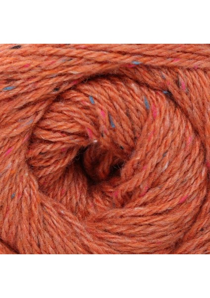 Re-Tweed Turuncu Melanj El Örgü Ipi - L144