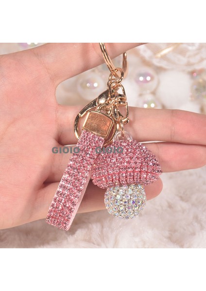 Yeni Kordon Aşk Anahtarlık Karikatür Bebek Doğum Günü Hediyesi Kadın Çanta Çekicilik Iyi Şanslar Anahtar (Yurt Dışından)