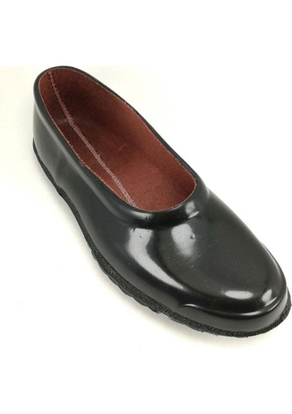 Emek Arısan Emek 932 Siyah Plastik Astarlı Mest Lastik Ayakkabı