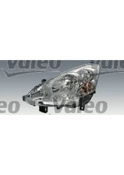 044781 Far Sol Partner Tepee 12- Elektrikli Motorlu H4