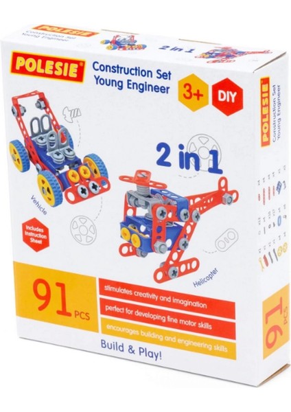 Bfs Tasarım Parçası Mucit 91 Parça Kutuda 72986