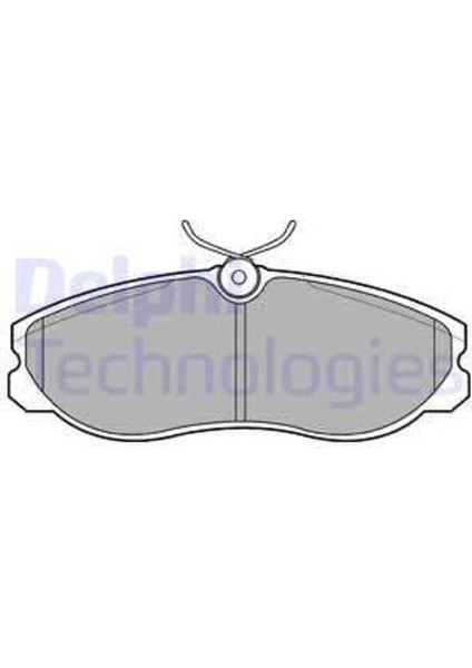 Delphı LP847 Fren Balatası On Arka Ford Maverıck Ldv Cub Nıssan Serena. Terrano Iı. Vanette Cargo 02 93