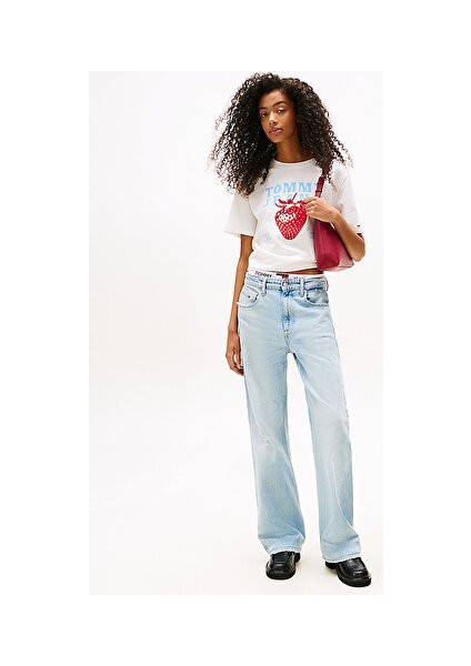 Kadın Beyaz S/s Tişört modelleri