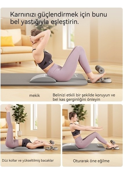 Çift Vantuzlu Mekik Çekme Aleti Boddtrimmer Direnç Lastikli Egzersiz Aleti modelleri