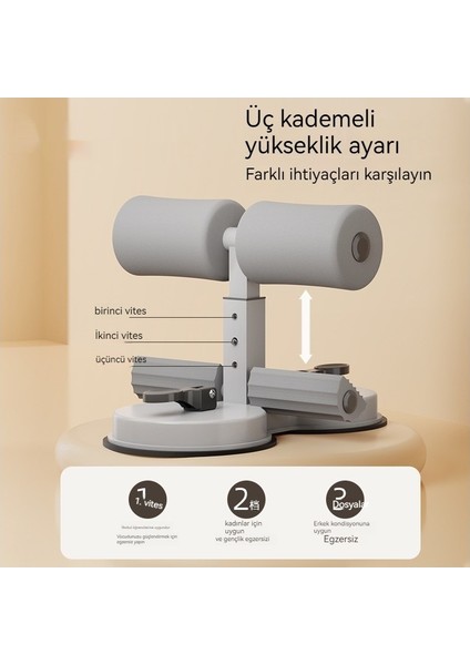 Çift Vantuzlu Mekik Çekme Aleti Boddtrimmer Direnç Lastikli Egzersiz Aleti fırsatları