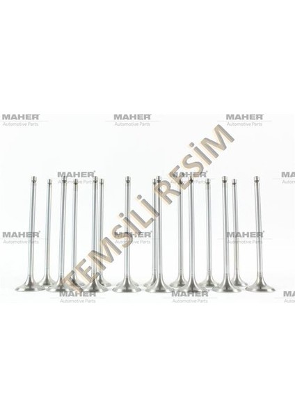 10208 Subap Takım Starex Kmy 2600 Std (In-4 ÖLÇÜ:42X8X132 Ex-4 ÖLÇÜ:36X8X132)
