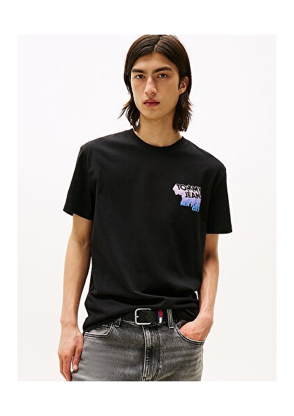 Erkek Siyah S/s Tişört