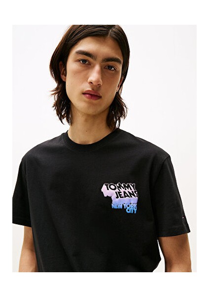 Erkek Siyah S/s Tişört