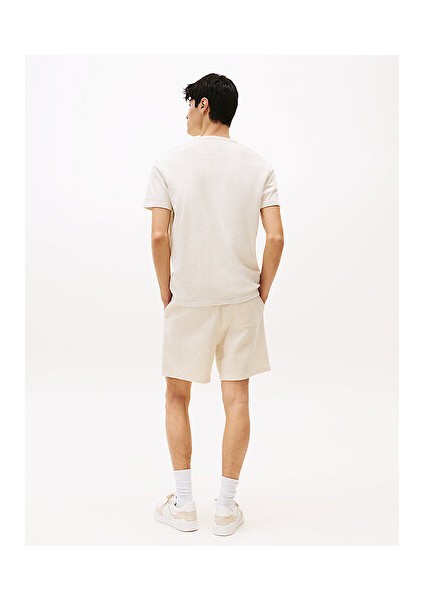 Erkek Bej S/s Tişört