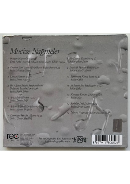 Mucize Nağmeler CD (Orijinal Dönem Baskı Cd) fiyatları