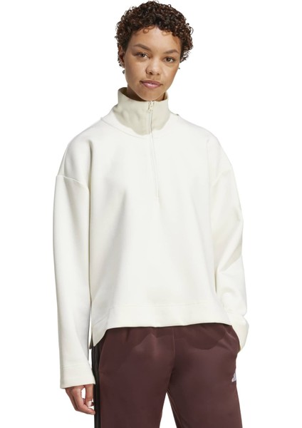 Kadın Günlük Sweatshirt W All Szn Sl Qz JV9907 fırsatları