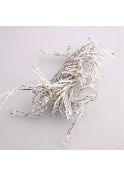 Bfs 100 Ledli 8 Fonksiyonlu 10 Metre LED Aydınlatma Dekor Lambası (Beyaz) fırsatları