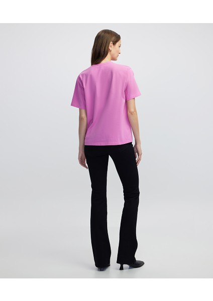 V Yaka Basic Tişört IW6250070073004 fırsatları