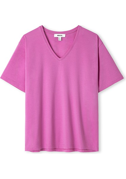 V Yaka Basic Tişört IW6250070073004 indirimleri