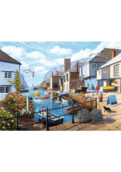 500 Parça Puzzle Liman - Tranquil Harbour