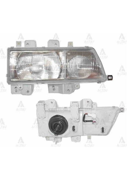 2131114RLDE 213-1114R-LD-E Uyumlu Far Ön Sağ Komple Turkuaz