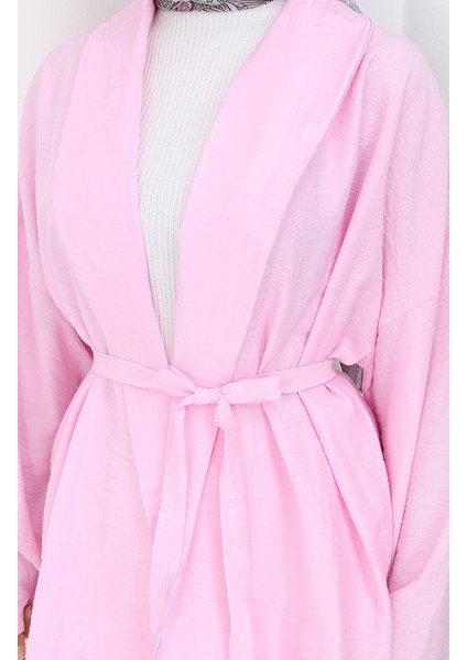 Kimono Pantolon Ikili Takım 11322-03 Pudra fırsatları