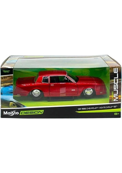 Bfs May 32530 1:24 1986 Chevrolet Monte Carlo Ss -Necotoys