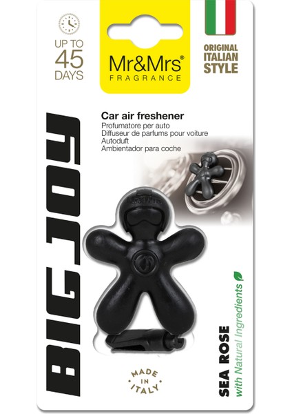 Big Joy - Oto Araç Kokusu, Araba Klima Kokusu, Oto Kokusu - Sea Rose