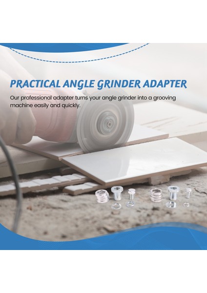 2 Adet M14 M10 Açı Taşlama Adaptörü Yiv Açma Makinesi Adaptörü Dönüşüm Kiti Flanş Metal Kilit Somunları Yiv Açma 100 150 Tipi (Yurt Dışından) fırsatları