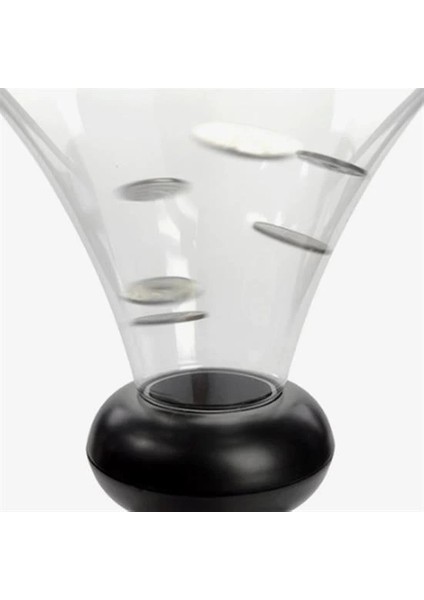 Bfs Eğlenceli Huni Şeklinde Ilginç Şeffaf Para Biriktirme Kumbarası