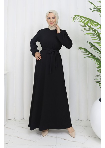 Basic Elbise 5577-04 Siyah modelleri