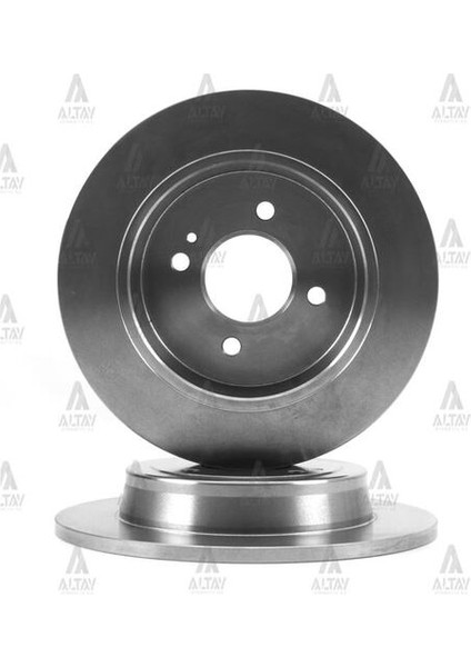 50334 Fren Diski Accent 12-18 Blue I20 15-21 Rio 12-16 Rio 06-11 Bayon 21 Arka Düz 262-4 584110U300
