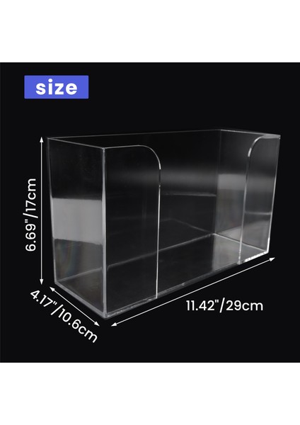 Tezgah Üstü Kağıt Havlu Dispenseri, Şeffaf Misafir Havlusu Peçetelik, Z-Katlama, C-Katlama Veya Çok Katlamalı Kağıt Havlular Için Uygun (Yurt Dışından) indirimleri