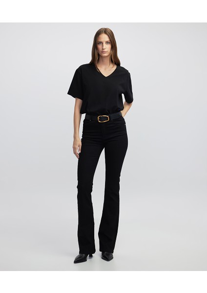 V Yaka Basic Tişört IW6250070073001 fiyatları
