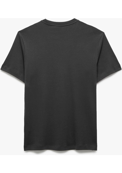 Regular Fit Bisiklet Yaka Pamuklu Kısa Kollu Basic Tişört fiyatları