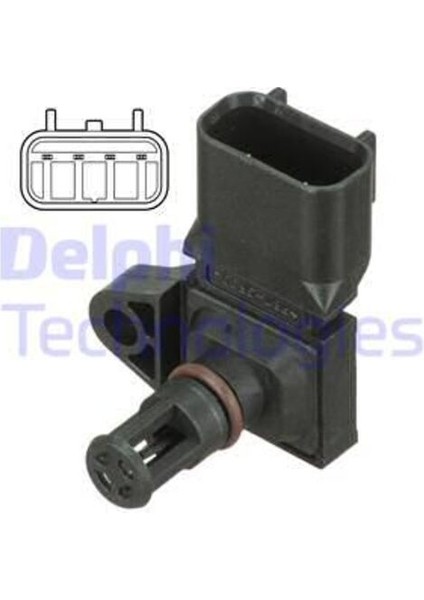 Delphı PS10217 Sensor Emme Borusu Basıncı Fıesta Vı Cb1. Ccn 1.25 08>