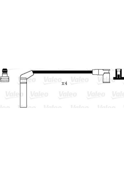 346086 Buji Kablosu Takım Fiesta V1.3 Ka 1.3ı 02-