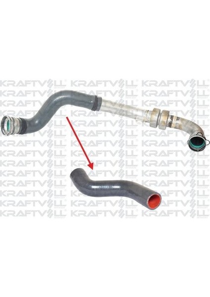 10030558 Turbo Hortumu Metal Boru Harıc Megane Iıı-Fluence 1.5 Dcı 85 105 Hp