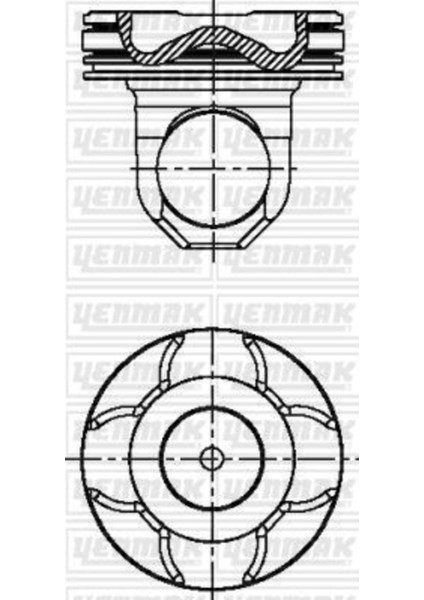 31 Pıston Segman 125,00MM Std Komple Bmc Pro 1142 Euro 3 / Qsmıı cm 876 / Cıft Parc