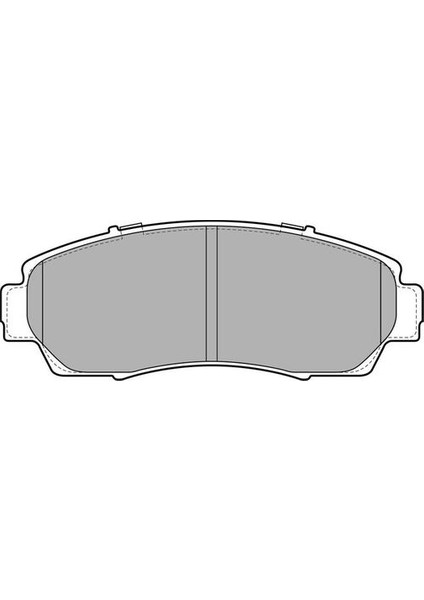 Delphı LP2046 Fren Balatası Ön Cr-V 06-12 Dizel