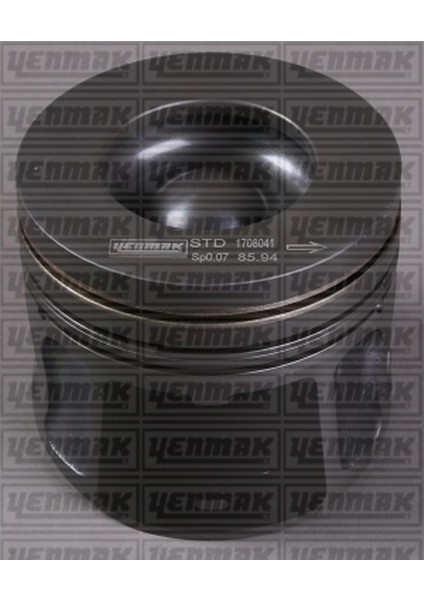 31 4256-STD Piston Segman I 86.00MM Std Boxer Iıı Jumper Iıı 22DT Puma 100B-120B G 130CV 2.2hdı