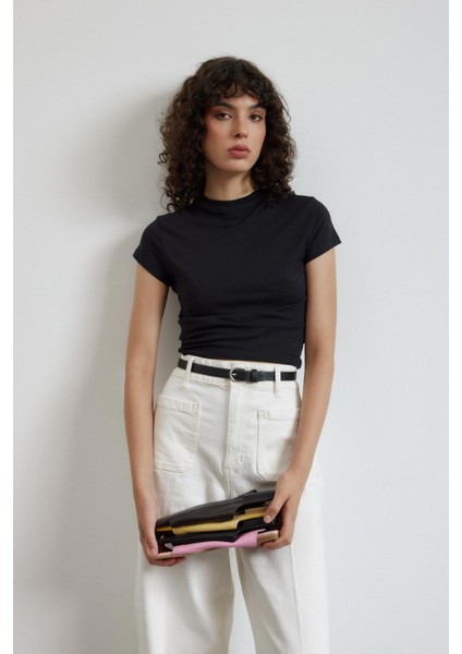 Siyah Gerçek Deri Kadın Terlik indirimleri