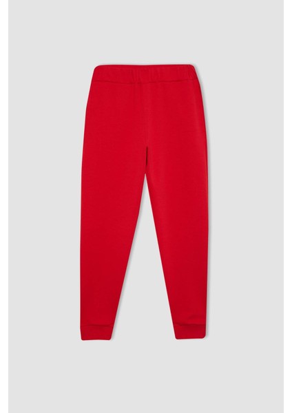 DeFactoFit Standart Fit Çift Cepli Esnek Paça Skuba Dalgıç Kumaş Basic Eşofman Altı C2294AX24SP